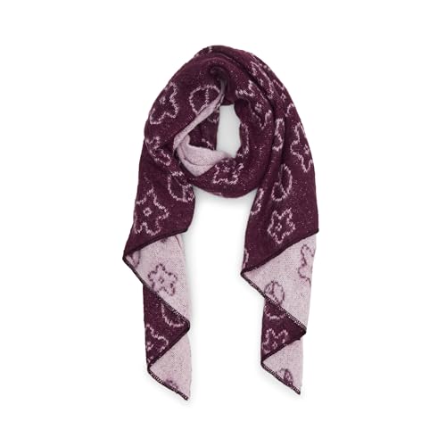 STEVE MADDEN ROCKET SCARF, PLUM, OS