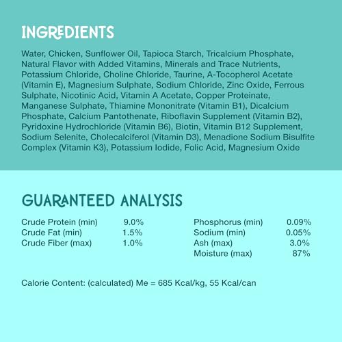 Image of LOVE, NALA - Single Protein Chicken Flaked Wet Cat Food - Hydration Broth, Natural, Grain-Free, Non-GMO, No Gums, No Carrageenan, Human-Grade Chicken, Added Vitamins & Minerals - 2.8 oz, 12 Cans
