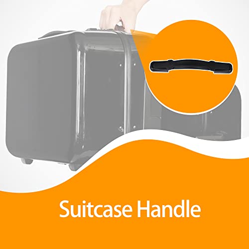 Image of RDEXP Black Suitcase Handle Replacement Parts 115B 8.66 inch with Screws for Cases