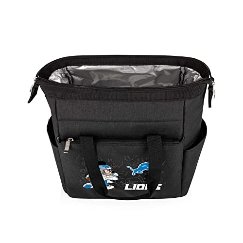 Image of PICNIC TIME NFL Mickey Mouse On The Go Lunch Bag - Soft Cooler Lunch Box - Insulated Lunch Bag, (Black)