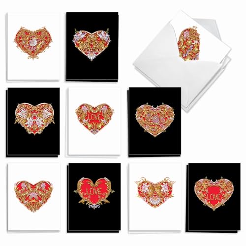 Tarjetas de notas con sobres para regalar y dedicar mensajes especiales desde casa