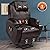 Magic Union Power Lift Chair Electric Recliner Faux Leather Heated Vibration Massage Sofa with Remote Controls Side Pockets for Elderly Catnap from MAGIC UNION