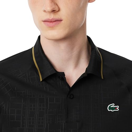 Lacoste Men's Sport Ultra-Dry Branded Stripe Tennis Polo2