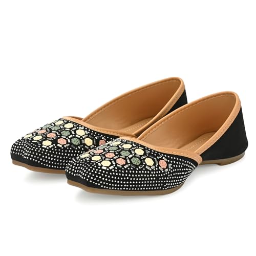 Image of Flavia Womens Flv07 Ballet Flat | Ethnic Shoes | Wedding Footwear | Fashionably Stylish for Everyday wear