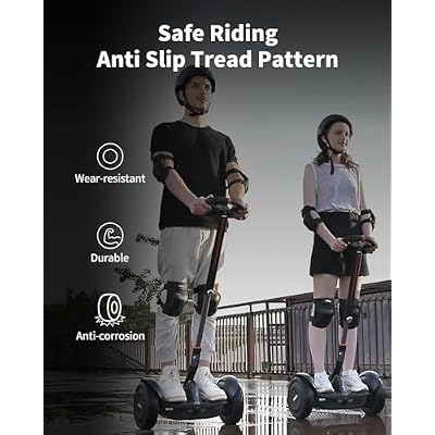Comfort Tires for GoKart Pro and Gokart Bundle Rear Tire Kit, Compatible with Segway Ninebot S-MAX Self Balance Scooter,Gokart(with Ninebot S Max),10x2.75 Tyre Original Accessories (Comfort Tire 2pcs)
