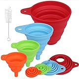 Der Trichter zum Befüllen von Flaschen besteht aus 100% Silikon in Lebensmittelqualität. Sie müssen sich keine Sorgen machen, dass die Trichter zum Befüllen von Flaschen die Gesundheit Ihrer Familien schädigen könnten. Unsere Küchen trichter sind von -40 ° C bis 250 ° C hitzebeständig und der Silikontrichter ist sehr langlebig.