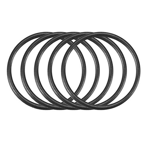 sourcing map Packung mit 50 Nitrilkautschuk O-Ringe 16mm OD 14mm ID 1mm Breite metrische Dichtung