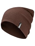 Gewicht: 85 g Jack Wolfskin Unisex Rib Beanie-Mütze, Hot Choc, Einheitsgröße EU