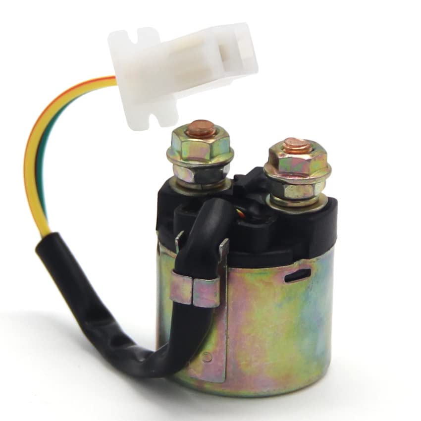 Starter Solenoid Relay Motor Replacement 35850-HC4-000, for Honda TRX125 TRX200 ATC200, for Honda TRX300FW FourTrax 300 1988-2000