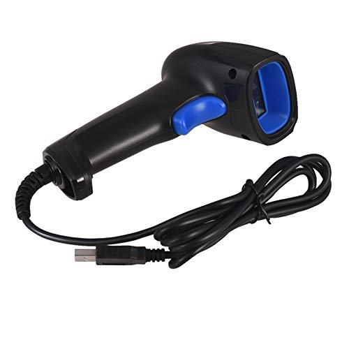 Handheld CCD Barcode Scanner USB Automático Com Fio 1D Leitor de Código de Barras Leitor de Varredur