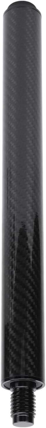Pool Cue Extension, Carbon Fiber Telescopic Billiards Extender 12in for Home Players, Professionals, Pool Halls