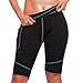 TrainingGirl Inches Slimmer Hot Neoprene Shorts with Pocket for Women Weight Loss Slimming Sauna Sweat Pants Workout Body Shaper Yoga Leggings (Black, XL (See in Last Picture))