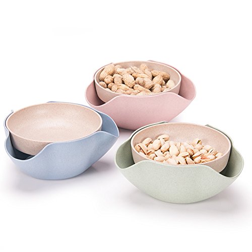 Bamboo'S Grocery Lokii UNKNOWN Bamboo'S Grocery Double Dish Snack Bowl For Pistachios, Peanuts thumb #4