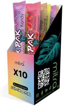 Mitra-9 Kava RelaxPaks – Botanical Beverage Powder with Kava Root Extract – Mood Enhancer – Promotes Natural Calm, Clarity, & Stress Relief – Convenient Individual Packs (Variety Pack – 10 Pk)