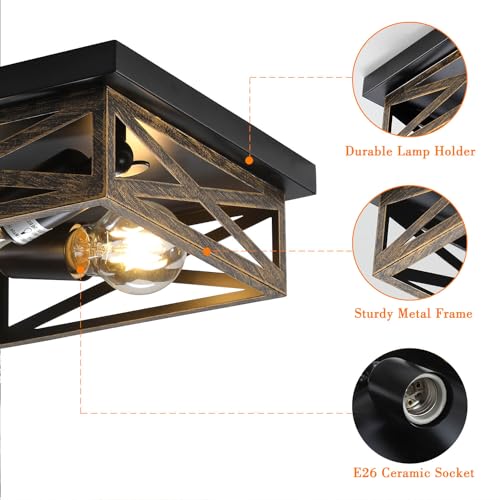 La Mejor review de Lamparas de techo rusticas los diez mejores. 3 Imagen adicional
