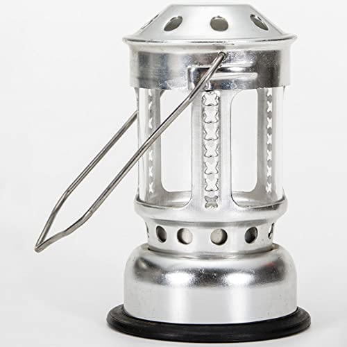 FACULX Teelichthalter für den Außenbereich, Kerzenlaterne, Mini-Lampe, hell, verschleißfest, Aluminiumlegierung, zum Angeln bei Nacht, zum Angeln Cover