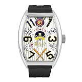 フランク三浦 腕時計 阪神タイガース 承認 コラボ モデル きんぐ 六甲おろし FM06K ブラック イエロー