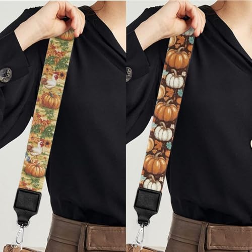 Image of Jeiento Replacement Shoulder Strap,2 Piece Set Guitar Style Handbag Crossbody Strap Adjustable Guitar Straps for Women Girls