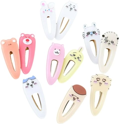 Giawkca ヘアクリップ 商品 ビー うさぎ 11個セット レディース 子供 ギフト ヘアアクセサリー アクセサリー かわいい 劉女の子 マルチカラー かわいい 誕生日プレゼント