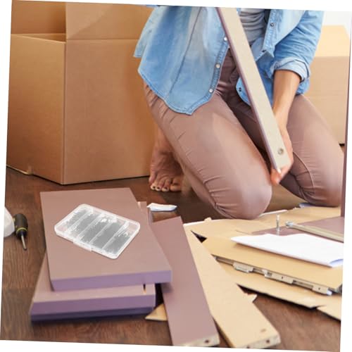Image of 1set Wall Mounting Picture Hanging Nails Storage Box Assorted Hardware for Art Decor and Frame Secure Fixation Construction