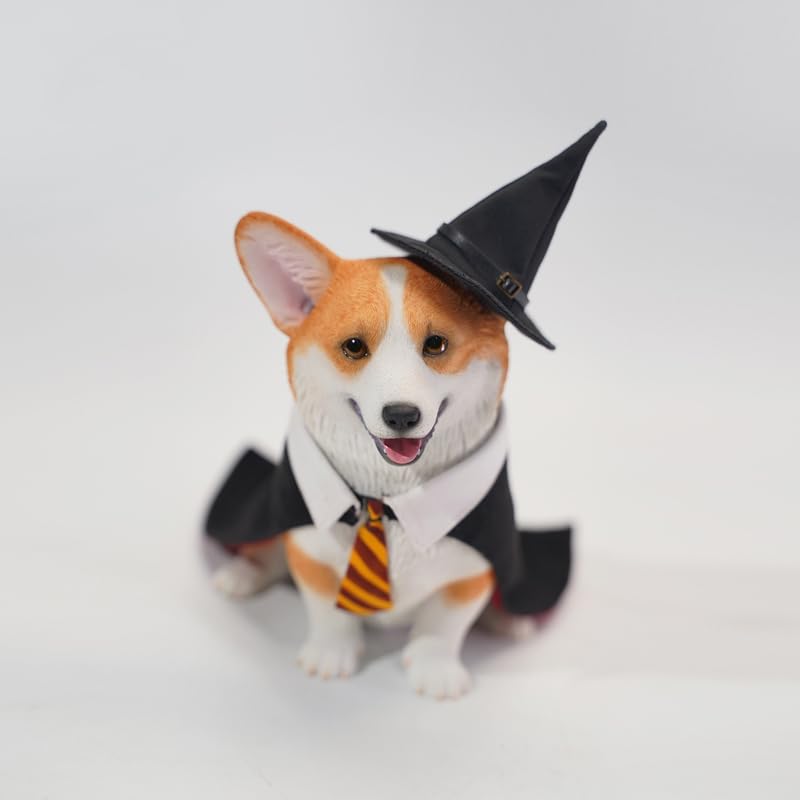 Décoration de bureau Corgi figurine AMITD pour intérieur chaleureux