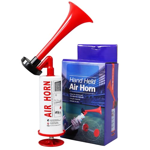 Vigil Emergency Hand Pump Horn - Air Horn with Hand Pump Action -...