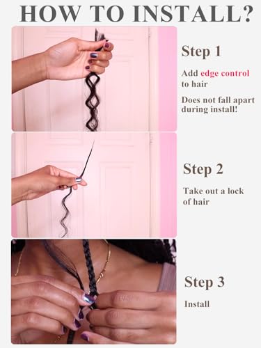 Brown Braiding Hair 100g 20 Inch Deep Wave Human Hair Braiding Hair Water Wave Bulk Hair for Braiding 100% 10A Brazilian Auburn Brown Hair for Boho Braids Color 30