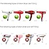 Universal Collapsible Hair Diffuser Attachment for Hair Dryer- Salon Grade Tool,Lightweight Foldable Portable Travel Folding Design Fit Most of Blow Dryers-(Rose Red)
