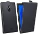 Produktbild cofi1453® Flip Case kompatibel mit ALCATEL 3C (5026D) Handy Tasche vertikal aufklappbar Schutzhülle Klapp Hülle Schwarz