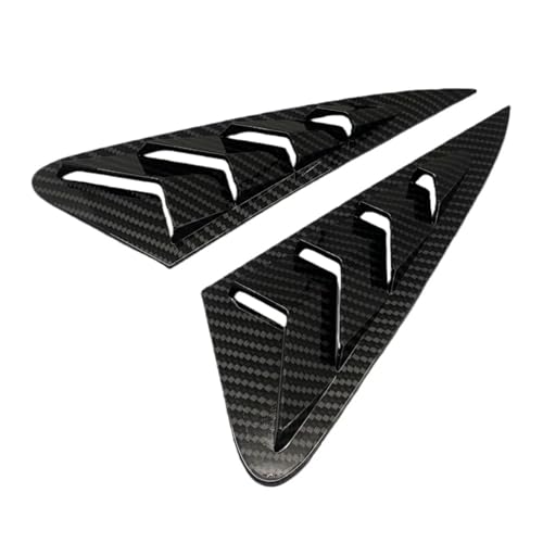 Persiennes de vitre latérale arrière pour Audi A1 2011-2018 noir brillant