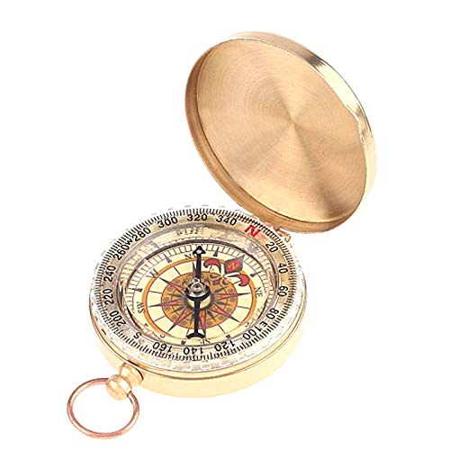 Navigation boussole extérieure en cuivre pour vos bivouacs et treks