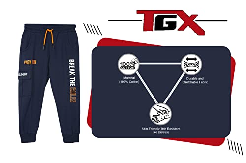 Image of TOP GEAR TGX Boys Cotton Joggers Track Pant