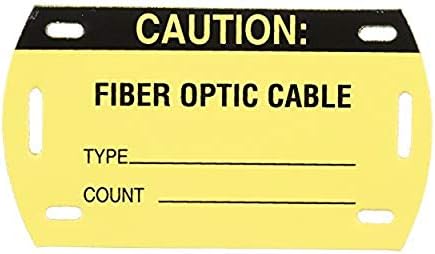 Panduit PST-FO Self-Laminating Fiber Optic Cable Marker Tag (5-Pack)