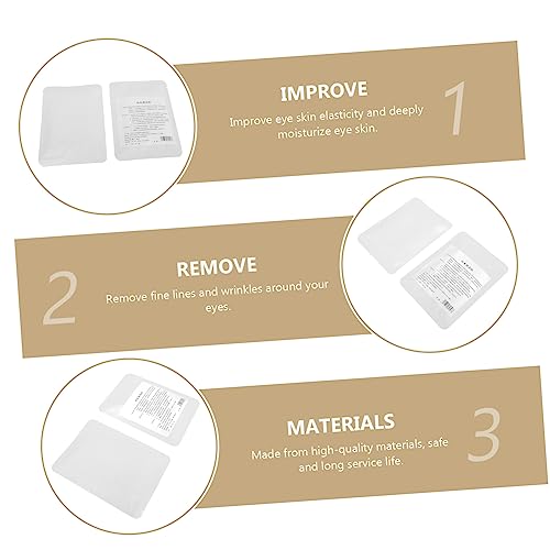 KALLORY Olho Hidratante 2 Pares Tapa-olho Sob Manchas Hidratantes Para Os Olhos Círculo Escuro Reduz