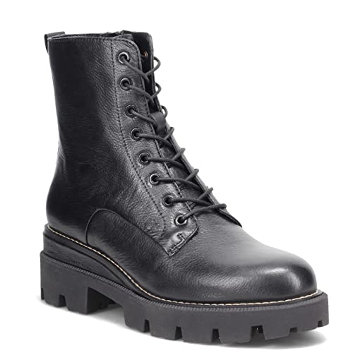 Image of Sam Edelman Women's Garret Combat Boot, Black Waterproof, 4 UK