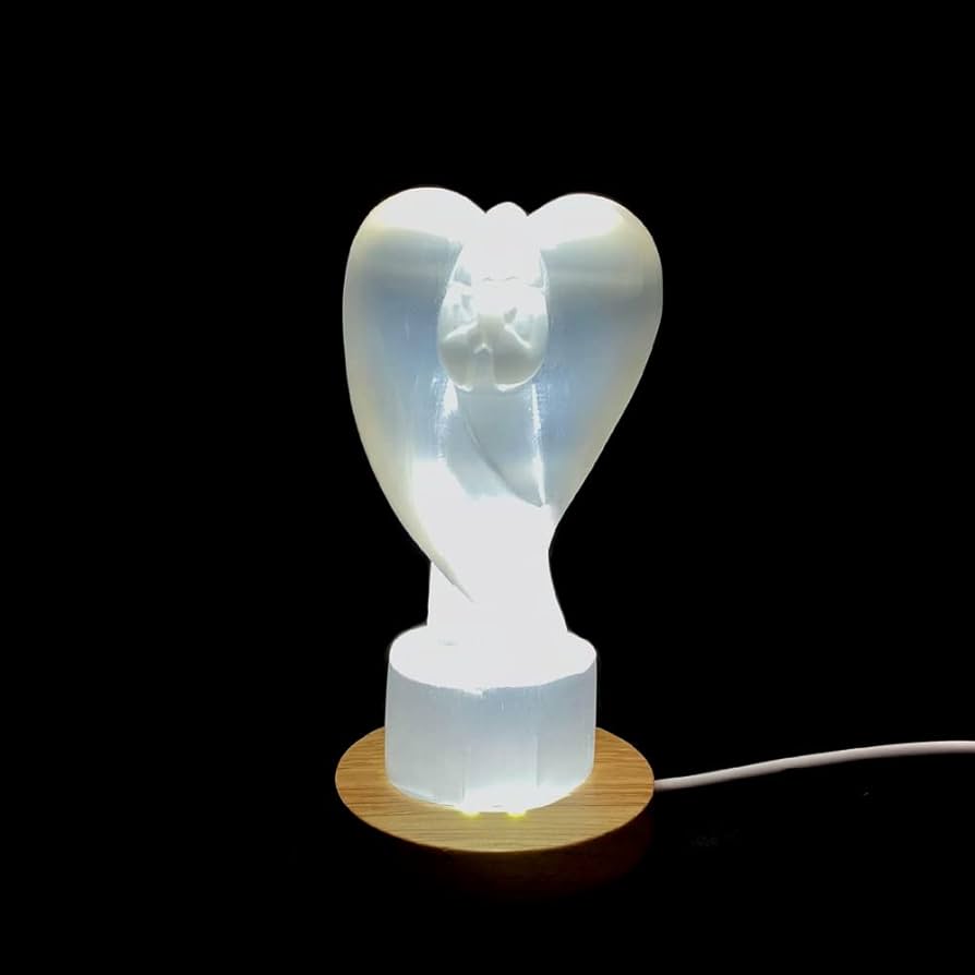 700円〜　ハンドメイド　マリア様　天使　天然石　確認用( ˙꒳​˙ ) Amazon.co.jp: セレナイト マリア様 エンジェル 天使 (2301