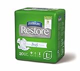FitRight Restore Adult Briefs with Tabs, Heavy Absorbency, Large, 48
