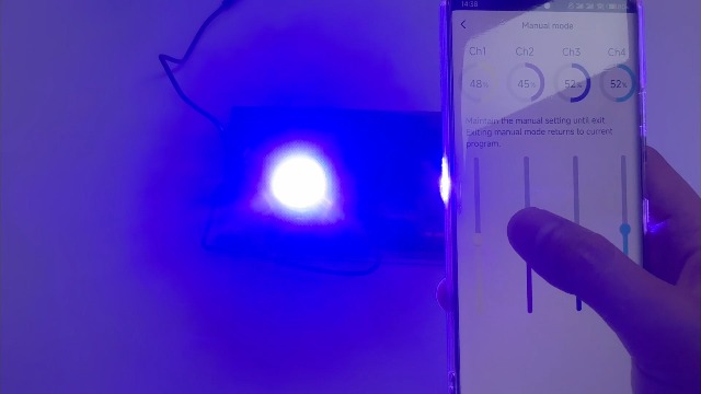 Image of PopBloom RL180 Reef LED Light,Outperforms 200W+, Marine Reef LED Light,Full Spectrum for SPS /LPS /Soft Corals & Saltwater Tanks