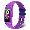 MoreFit Fitnessarmband voor kinderen, uniseks, activiteitentracker, stappenteller, met bloeddruk- en hartslagmeter, voor…