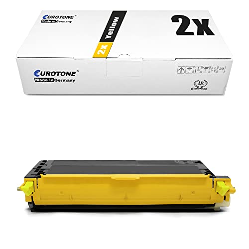 Cartouche pour Epson Aculaser C2800 Impression de Documents Professionnels Jaune Pack de 2