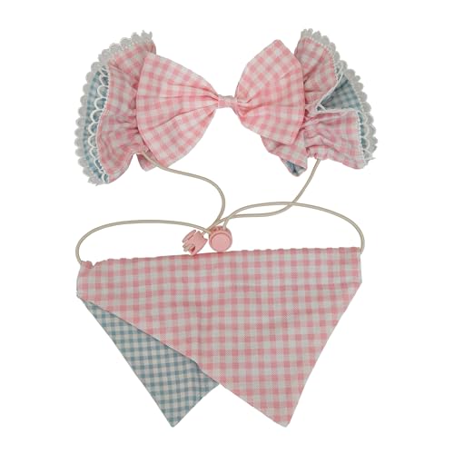Serre-tête en coton doux pour cocker accessoire poils chien