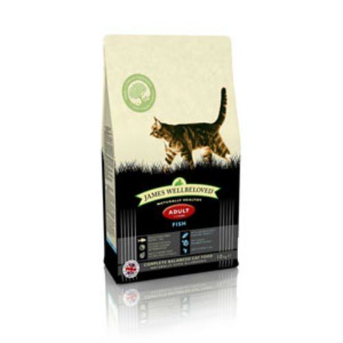 James Wellbeloved Complete Adult Cat Food with Fish (10kg) — image 1