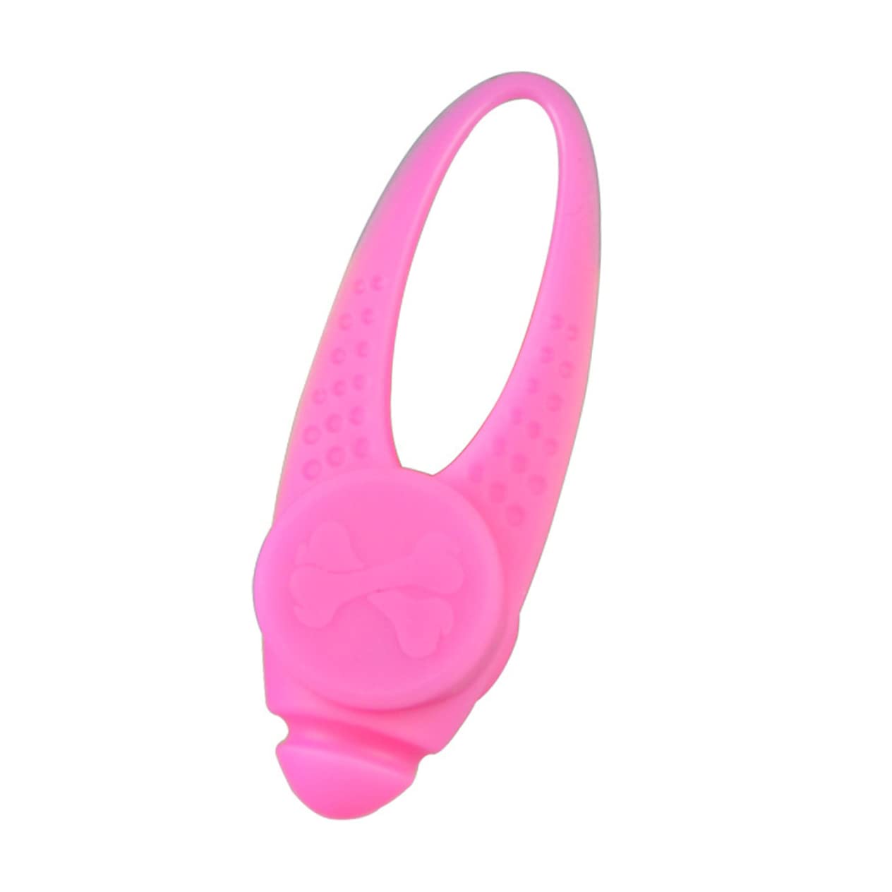 COLLBATH 3 Packs Pendentif De Reconnaissance De Nuit De Chien Collier LED pour Animaux De Compagnie Clip De Collier Lumineux pour Chien Colliers LED pour Chiens Veilleuse Chien