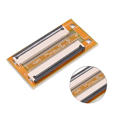 Conector Extensor uxcell 0.5mm Pitch 50 Pin FPC miniatura 3