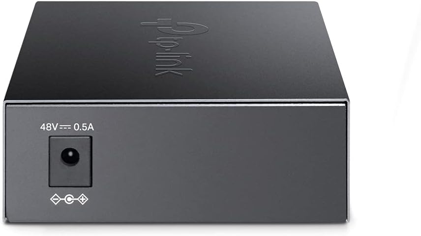 TP-Link TL-FC111PB-20 | 10/100 Mbps WDM SFP to RJ45 Fiber to Ethernet Media Converter with 1-Port PoE | 10/100 Mbps RJ45 Port to 100Base-FX Single-Mode Fiber | Extend Fiber Distance Up to 20 km