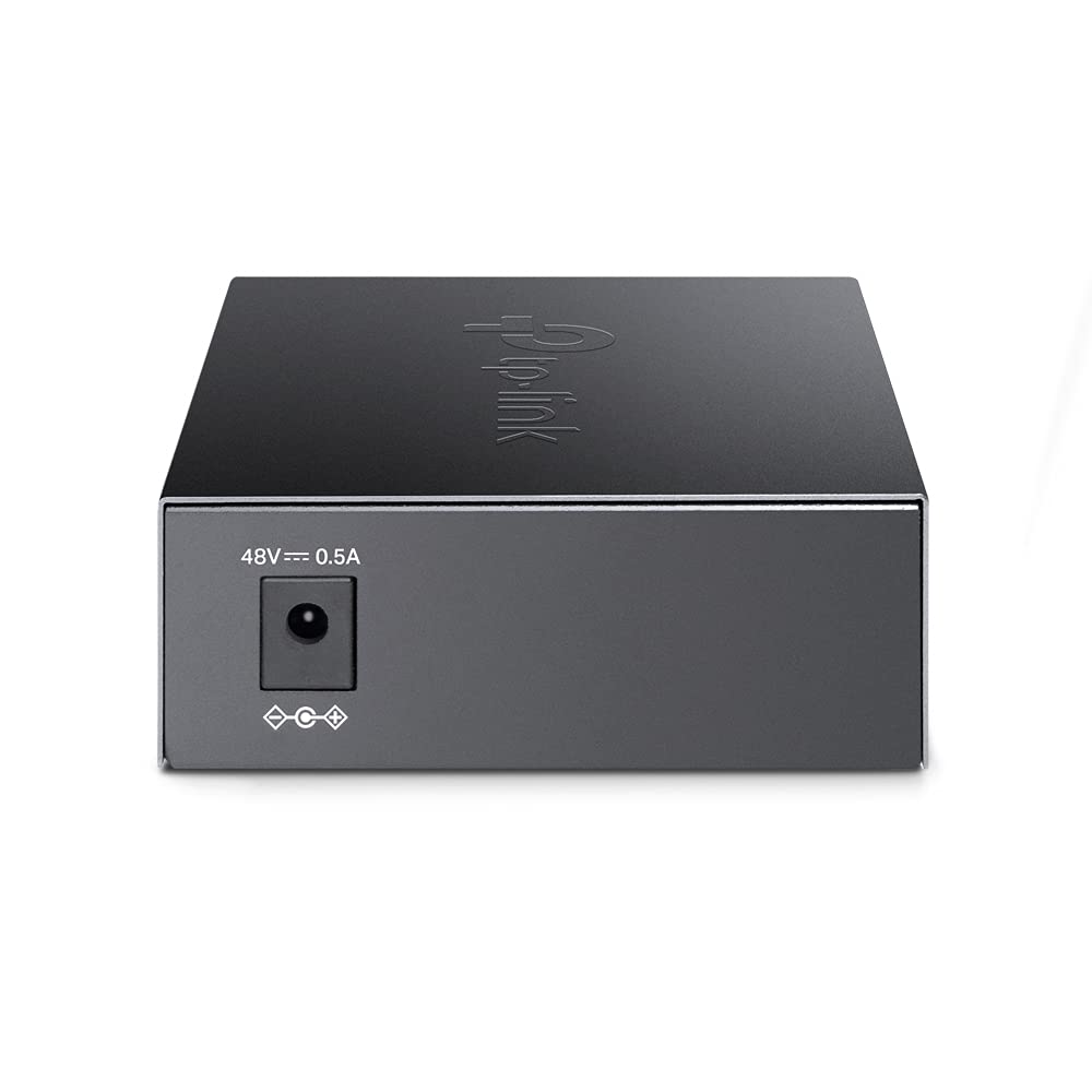 TP-Link TL-FC111PB-20 | Convertisseur de média fibre vers Ethernet WDM SFP vers RJ45 10/100 Mbps avec 1 port PoE | Port RJ45 10/100 Mbps vers fibre monomode 100Base-FX | Étend la distance de fibre