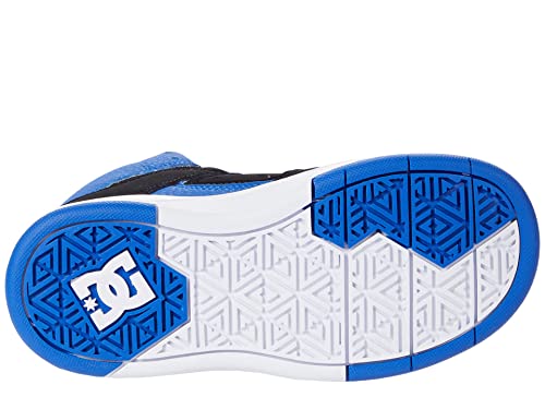 Dc Kids Cure Casual High Top Boys Skate Shoes Sneakers Black/Royal 6 Big Kid M #TOP2