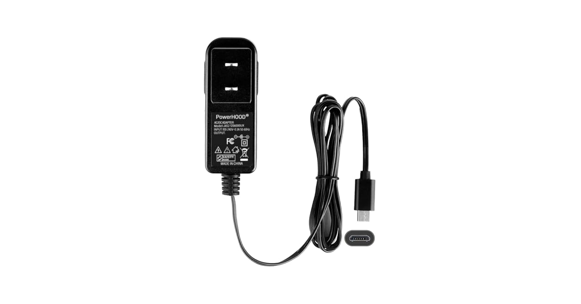 Amazon.com: PowerHOOD 5V Micro USB AC/DC Adapter Compatible