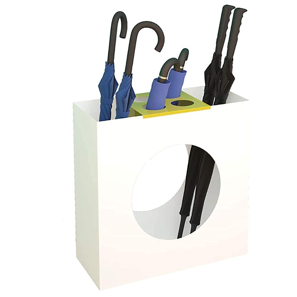 Support de parapluie polyvalent en métal noir au style créatif pour gain d'espace