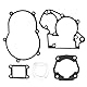 KIMISS Motordichtungssatz, kompletter Motordichtungssatz Passend für 50 SX 50 MINI 50SX 2002-2009